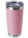 Tumbler Bulk Stainless Steel Vacuum Insulated Tumblers with Lid Double Wall Travel Mug Durable Powder Coated Coffee Cup, Suitable for Ice Drinks and Hot Beverage (Pink&iuml;&frac14;&OElig; 1pack)