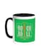 Rock And Roll Printed Coffee Mug Black White