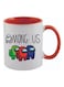 Among Us Printed Ceramic Mug Red/White 325ml