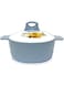 ASIAN Casserole Hotpot, Stainless Steel insulated Hot Pot, Food Warmer, Keeps Food Warm for Hours - Diamond Blue (1500 ML)