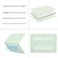 MOSISO Compatible with MacBook Air 13 inch Case 2025 2024 2023 2022 M4 A3240 M3 A3113 M2 A2681, Plastic Hard Shell&amp;Keyboard Cover&amp;Screen Film&amp;Type C for MacBook Air 13.6 inch Case, Tea Green
