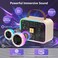 JYX Karaoke Machine with 2 Microphones for Kids &amp; Adults, LED Lights and Magic Sound, Portable Wireless Bluetooth Speaker Supports Home Party/Outdoor/Gifts/Decorations