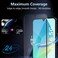 For Samsung Galaxy A16 Screen Protector, Full Curved Tempered Glass [Full Adhesive][Full Coverage] [Bubble-Free] [Anti Scratch] HD Clear High Responsive for Samsung Galaxy A16 Black