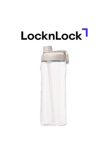 Active 2L White Water Bottle - Durable, Easy Grip, Leak-Proof with Hidden Finger Loop