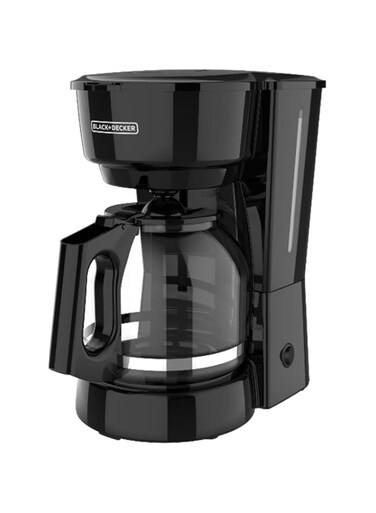 Engilen CM-2301 6-Cup Coffee Maker with Easy On/Off Switch, Easy Pour, Non-Drip Carafe with Removable Filter Basket, Black