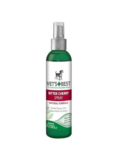 Vet's Best Bitter Cherry Spray No Chew Dog Deterrent 7.5oz
