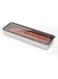 Freshmage Bacon Container for Refrigerator, 304 Stainless Steel Airtight Deli Meat Storage Container for Fridge Dishwasher Safe Long Kitchen Food Storage Containers with Lids with Elevated Base 1 PACK