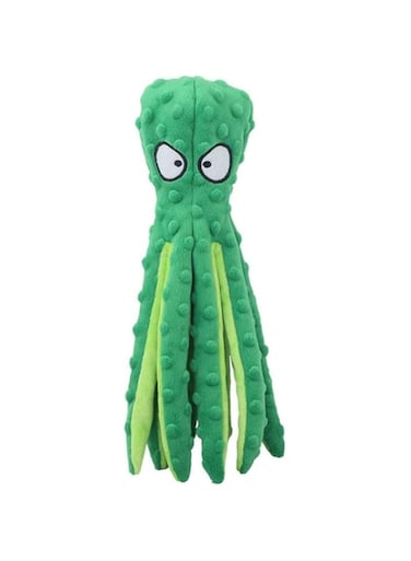 Plush Pet Octopus Dog Toy - Multicolor - 1pc