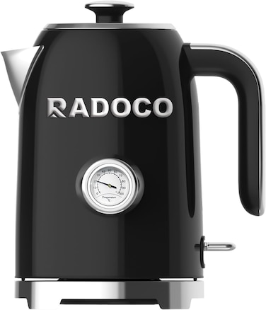 Radoco Electric Kettle, 2200 W, 1.7L Capacity, Stainless Steel RD-LK1309