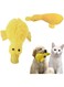 PETSARY Large Fuzzy Plush Dog Squeaky Duck Toy   Soft Bite Plush Duck Shaped Squeaker Sound Toy   Animals Cartoon Puppy Training Chew Toy   Interactive Dental Chewing Pet Molar Teething Toy (Yellow)