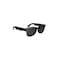 Smart Video Recording Sunglasses with Camera, Wireless App Control, Black Frame
