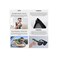 Smart Video Recording Sunglasses with Camera, Wireless App Control, Black Frame