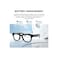 Smart Video Recording Sunglasses with Camera, Wireless App Control, Black Frame