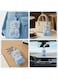 Pop Mart HACIPUPU Gummy Bear Series Vinyl Plush Pendant Keychain - Cute Blue Bear Stuffed Animal Doll Bag Charm, Soft Fluffy Action Figure Keyring For Backpack, Kawaii Collectible Gift For Girls Boys