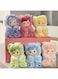 Pop Mart HACIPUPU Gummy Bear Series Vinyl Plush Pendant Keychain - Cute Blue Bear Stuffed Animal Doll Bag Charm, Soft Fluffy Action Figure Keyring For Backpack, Kawaii Collectible Gift For Girls Boys
