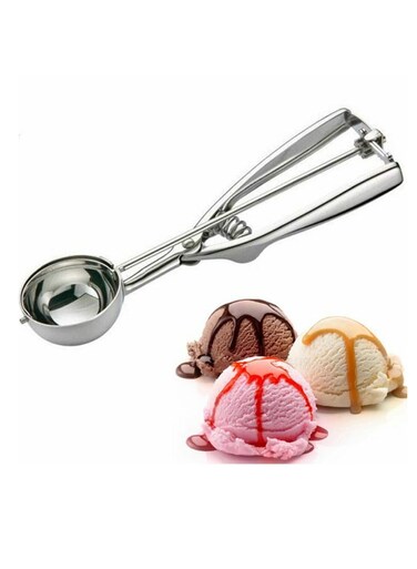 Steel Ice Cream Scoop Stack Spoon Watermelon Fruit Baller Making Tools, 6CM