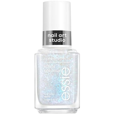 Essie Nail Art Studio Special Effects Polish, Pearl, Vegan, Blue Nail Polish, Divine Dimension, 0.46 Fl Oz