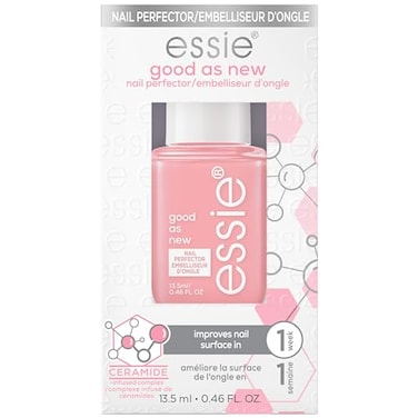 Essie Nail Care, Ceramide-Infused Nail Treatment, Vegan, Good As New Concealer &amp; Perfector, 0.46 Fl Oz