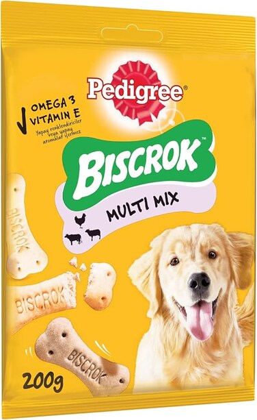 Pedigree Biscrok Gravy Bones Dog Treats Multipack 200g