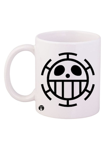 Anime One Piece Design Mug White/Black