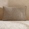 Home Herringbone Cushion 35x50cm - Ochre