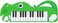 LI JIA Dinosaur Electronic Keyboard for Toddlers - 25 Key Piano Toy with 25 Demo Songs, Music &amp; Play Modes, and Soft Flashing Lights - Educational Musical Instrument Gift for Boys &amp; Girls Ages 3+