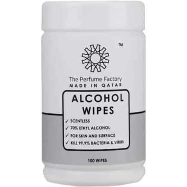 The Perfume Factory - SCENTLESS WIPES - 100 Pcs