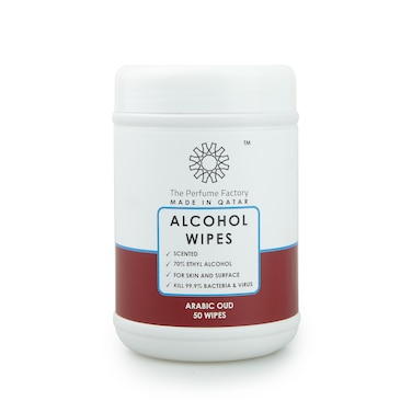 The Perfume Factory - ARABIC OUD WIPES - 50 Pcs