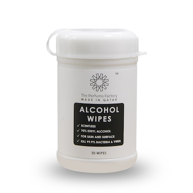 The Perfume Factory - SCENTLESS WIPES - 30 Pcs