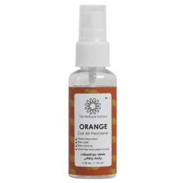 CAR AIR-FRESHENER - 50 ML - ORANGE