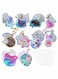 10PCS Resin Casting Shaker Molds Set, Epoxy Quicksand Silicone Molds Resin Shaker Mold for Pendant Jewelry Keychain Decoration Craft Making DIY