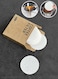 Espresso Machine 100pcs Paper Filter 58mm Filter Puck Screen Secondary Water Separation Filter Special Filter Paper Ramadan