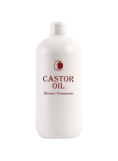 Mystic Moments   Castor Carrier Oil 1 Litre - Pure &amp; Natural Oil Perfect For Hair, Face, Nails, Aromatherapy, Massage and Oil Dilution Vegan GMO Free