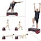 Adjustable Workout Aerobic Stepper Step Platform Trainer, Exercise Equipment for Women at Home