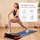 Adjustable Workout Aerobic Stepper Step Platform Trainer, Exercise Equipment for Women at Home