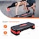 Adjustable Workout Aerobic Stepper Step Platform Trainer, Exercise Equipment for Women at Home
