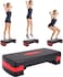 Adjustable Workout Aerobic Stepper Step Platform Trainer, Exercise Equipment for Women at Home