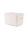 Home Livia Versatile Storage Box with lid 6.5l 26.3x18.5x15.2cm - White