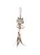 Gigwi Toy Owl Catch &amp; Scratch Eco line with Slivervine Leaves and Natural Feather (7533)