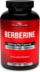 Divine Bounty Pure Berberine Complex - 600mg Per Capsule Berberine Hcl Supplement - 60 Vegetarian Capsules
