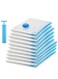 10-Piece Reusable Sealer Vacuum Storage Bag With Suction Pump，5 Different Sizes Vacuum Seal Bag