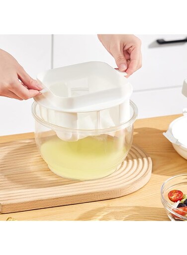 Fabater Greek Yogurt Maker, Gguduck Greek Yogurt Maker, Large Capacity Yogurt Whey Separator, Cheese Yogurt Maker with Fine Mesh Strainer, Making Thick and Creamy Greek Yogurt