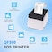 Aimo Portable Label Printer QF300 White with USB+LAN Connectivity
