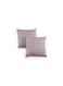 Home Allan 2-piece Filled Cushion Set 43x43cm - Stone