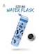 Books Kids Vacuum Insulated Water Flask Bottle 520ML&acirc;&euro;&ldquo; Blue Printed Stainless Steel Flask for Kids, Leak-Proof Hot &amp; Cold Thermal Travel Mug with Flip-Top Straw Lid [TS-9218AS]
