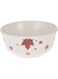 DINEWELL MELAMINE VINTAGE LEAVES SIDE BOWL, 4.5 INCH , WHITE, DWB5008VL ,1 PC