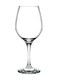 6-Piece Amber Goblet Set 365 ml Clear