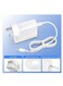 61W USB C PD Macbook Charger for Macbook Pro/Air 13 inch 2016-2022, iPad Pro 12.9/11 inch, iPhone 16 15 14 Series, A1947 and Other Type C Devices Power Adapter, USB C to USB C Cable Included