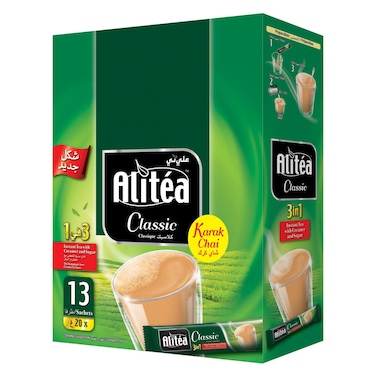 Alitea Classic 3-in-1 Instant Tea Sachet 13 Sachets, 20g