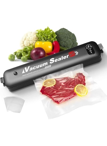 MAGA ZONE Vacuum Sealer Machine - Automatic Food Sealer with 30 PCS Vacuum Bags, Portable Food Vacuum Sealing System for Kitchen Food Storage Saver